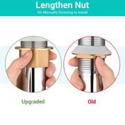 DIY Aquaterior Bowl Sink with Drain & Strainer Round 16"