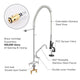 Aquaterior Commercial 2-handle Pull-out Faucet Add-on Faucet