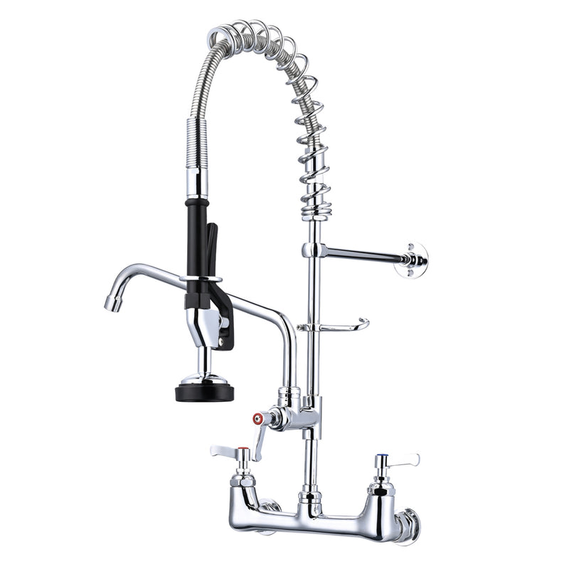 26" Kitchen Pre-Rinse Faucet with Spray Add-on Faucet
