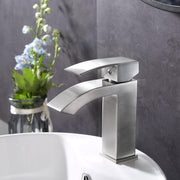 DIY Bathroom Faucet Single-Hole Square 7"H