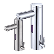 DIY Auto Sensor Touchless Bathroom Faucet Hot & Cold 8"