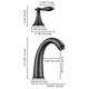 DIY Bathroom Widespread Faucet 2-Handle Hot & Cold 6.7"H