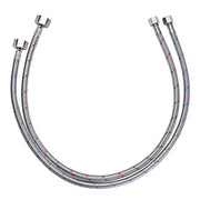 DIY Faucet Connector 28" Hoses 3/8"xG1/2 FIP