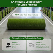 DIY Commercial Artificial Turf for Landscape, Putting Green 13'/15'x Cut-to-Length