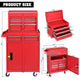 DIY 2 in 1 Tool Chest on Wheels with Drawers(4) 20"W x 40"H Lockable