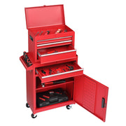 DIY 2 in 1 Tool Chest on Wheels with Drawers(4) 20"W x 40"H Lockable