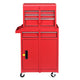 DIY 2 in 1 Tool Chest on Wheels with Drawers(4) 20"W x 40"H Lockable