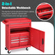 DIY 2 in 1 Tool Chest on Wheels with Drawers(4) 20"W x 40"H Lockable