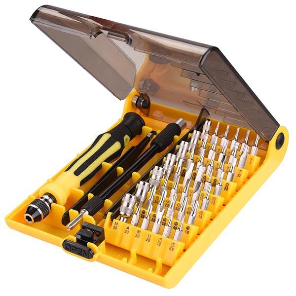 DIY 45pcs Magnetic Precision Screwdriver Set w/ 42 Bits – The DIY Outlet