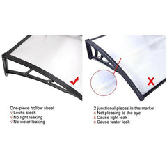 6.5ft Awning Patio Cover Rain Protection Window