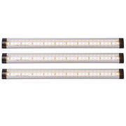 DIY Under Cabinet LED Light Bar Set 3pcs 11-1/2in