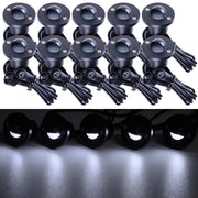 DIY 10x Waterproof LED Step Deck Lights w/ Transformer