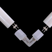 DIY 1/2" 2 Wire L Connector for Neon Rope Lights 5ct/pk