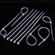 DIY 50pcs 4" Self-Locking Plastic Nylon Zip Ties Cable Ties 100mm