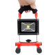 DIY 10W Portable Rechargeable LED Flood Light Red