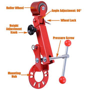 DIY Fender Rolling Reforming Extending Tool with Nut Rings