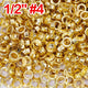 1/2" #4 Brass Grommets and Washers Pack 1000