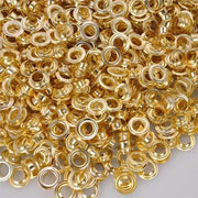 1/2" #4 Brass Grommets and Washers Pack 1000