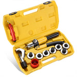 DIY 7 Heads HVAC Hydraulic Tube Expander Tool(3/8" to 1-1/8")