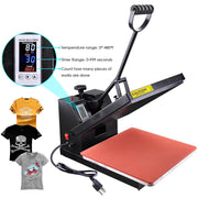 DIY 15"x15" Heat Press Sublimation Transfer Machine T-shirt Printing
