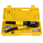 DIY 10-Ton Hydraulic Cable Wire Crimp Tool with 9 Dies