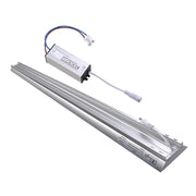 DIY 4 Set 4ft Garage LED Workshop Lights - 40W 5000K Aluminum Base