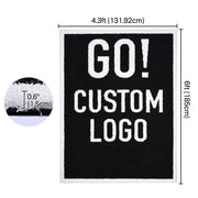 DIY Custom Artificial Grass | Tufted-in Logo, 9 Colors, Custom Sized