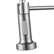 DIY Swivel Spout Pulldown Kitchen Faucet Single Handle Brushed Nickel