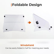 DIY Acrylic Golf Windshield Folding fits 1995-2013 EZGO TXT