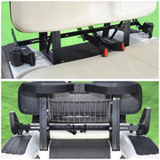 DIY Retractable 2pcs Seat Belts Bracket for Golf Cart