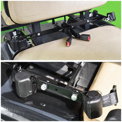 DIY Retractable 4pcs Seat Belts Bracket for Golf Cart