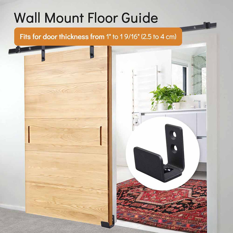 Sliding Barn Door Wall-Mount Floor Guide Roller II