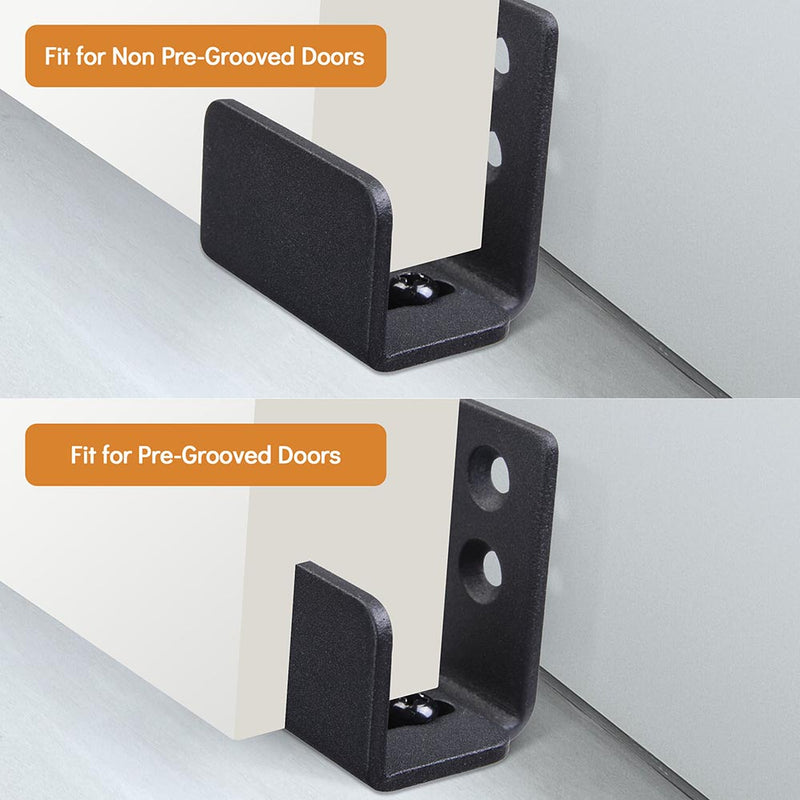 Sliding Barn Door Wall-Mount Floor Guide Roller II