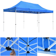 InstaHibit Easy Pop-up Tent Comml. Canopy 10x20ft CPAI-84