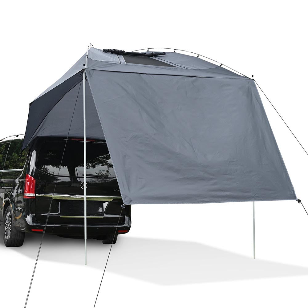 car tent diy DIY Tailgate Awning SUV Truck Beach Canopy