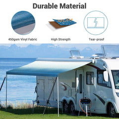 DIY Slide Out Awning Replacement RV Trailer 16ft (15'2