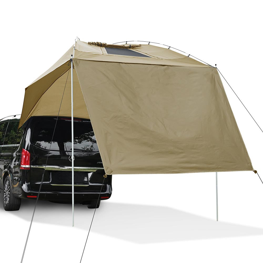 car tent diy DIY Tailgate Awning SUV Truck Beach Canopy