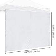 1pc Canopy Sidewall 1080D 10x7 ft