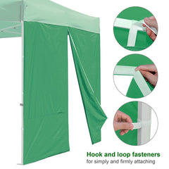 10x10 Canopy Tent Side with Zipper (10'x7', CPAI-84, UV50+)