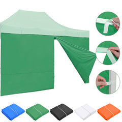 10x15 Canopy Tent Side with Zipper (15'x7', CPAI-84, UV50+)