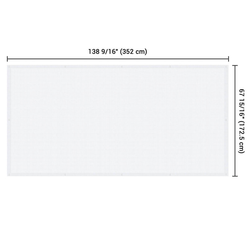 Heavy-Duty Tarp Waterproof Tarpaulin Clear Cover