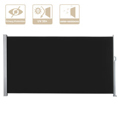 Retractable Side Awning Privacy Screen Shade 5x10ft(1.6x3m)