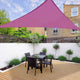 Triangle Outdoor Sun Shade And Canopy 11' Color Options