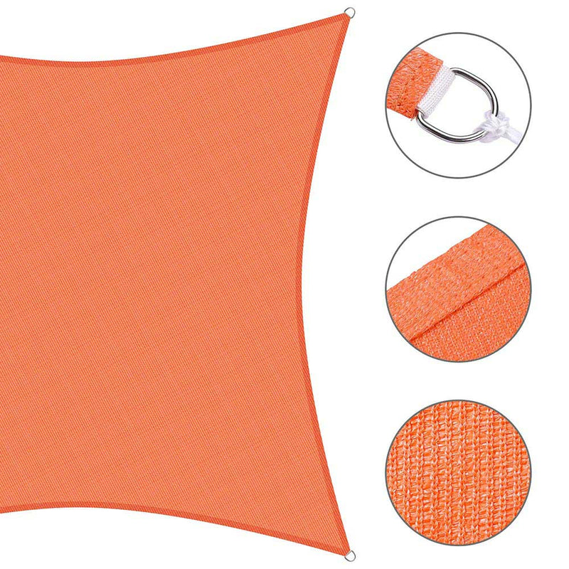 16' Square Outdoor And Patio Shade Color Options