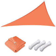 3' Triangle Shade Sail Tarp for Patios