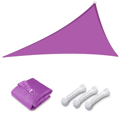 5' Triangle Shade Sail Tarp for Patios
