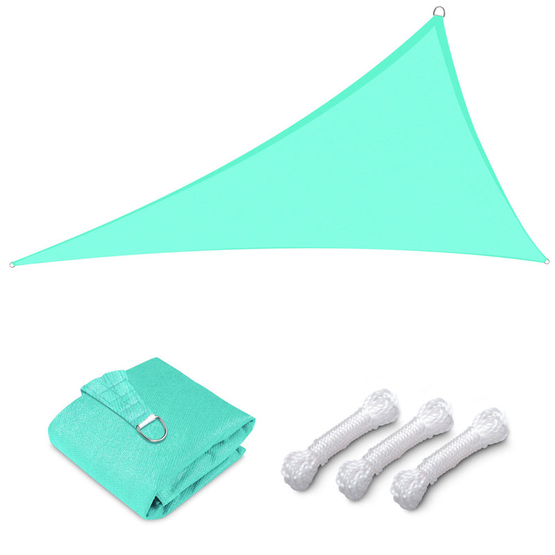 5' Triangle Shade Sail Tarp for Patios