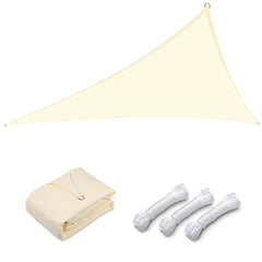 5' Triangle Shade Sail Tarp for Patios