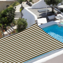 7' x 13' Rectangle Shade Sail for Patios Pool
