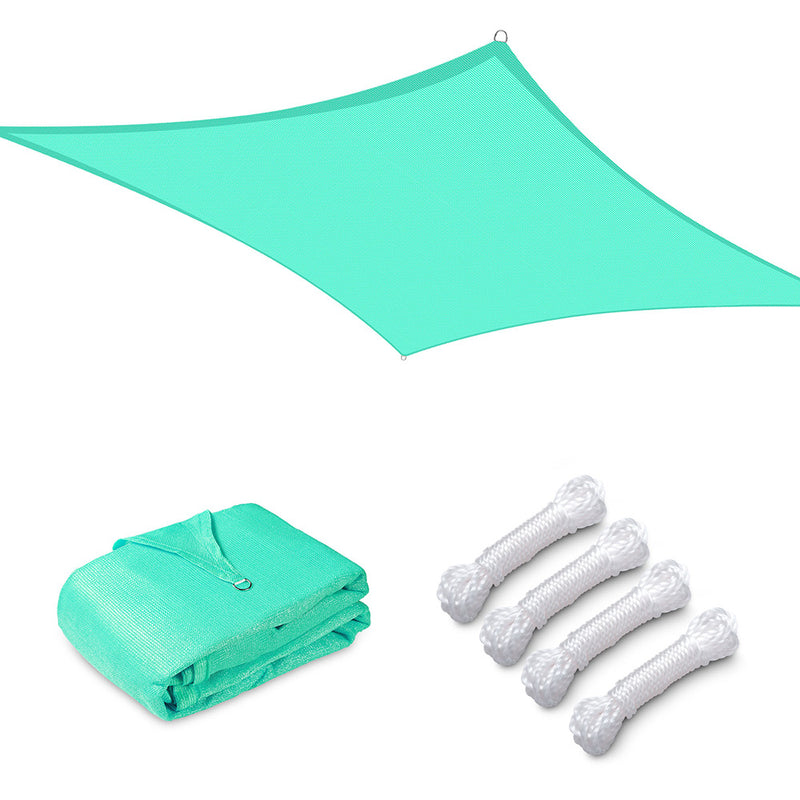 8' x 12' Rectangle Shade Sail for Patios Pool